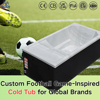 Tragbare 380L Acryl-Eisbadewanne für 1 Person – Kaltwasser-Therapie für Fußballerholung und Outdoor-Aktivitäten