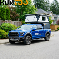Huntoo Slide in Hard Side Queen Bed Pickup Léger Monté Sur Camion Toutes Saisons Boîte Personnalisée Campeur pour Overland Camping