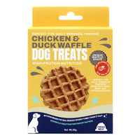 Friandises pour chiens en gaufres de poulet naturel riches en protéines, douces et moelleuses, entièrement naturelles, pour l'entraînement et la récompense des animaux de compagnie