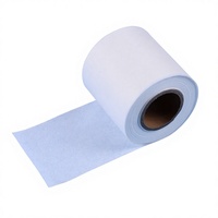 Rouleaux non tissés ignifuges de tissus non tissés de liaison chimique de polyester de tissu non tissé résistant au feu