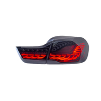 Luz Trasera para Auto KGKB para BMW Serie 4 M4 F36 F82 2013-2020, Conjunto de Luces Traseras LED Actualizadas con Luz Direccional Secuencial
