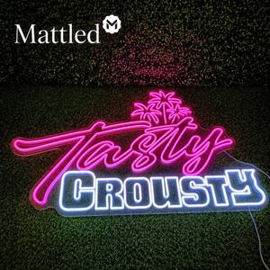 Letrero de Neón LED Personalizado con Diseño Gratuito, Logotipo Luminoso, Nombre de Marca Personalizado, Letrero de Neón Publicitario para Tienda, Bar, Salón, Decoración - Product Image 1