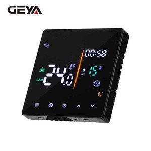 Termostato Inteligente WiFi Tuya, Control Remoto de Temperatura, Calefacción Eléctrica por Suelo Radiante, Compatible con <span class=keywords><strong>Google</strong></span> Home y Alexa, Flexible para Hoteles - Product Image 1