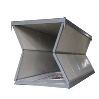 Maisons conteneurs en acier robustes et durables de 40 et 20 pieds, nouvelle conception de haute qualité, fabrication chinoise, atelier facile à assembler