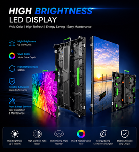 Pantalla LED de Video para Exteriores, Resistente al Agua, de Alquiler, con Unión sin Costuras, para Eventos Públicos, Estadios Deportivos y Actuaciones en Vivo - Product Image 4