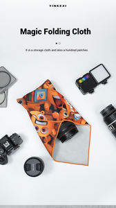 Tissu magique pour appareil photo, tissu cent fois, solution de stockage pour personne paresseuse, auto-adhésif, anti-poussière, facile à transporter, polyvalent - Product Image 2