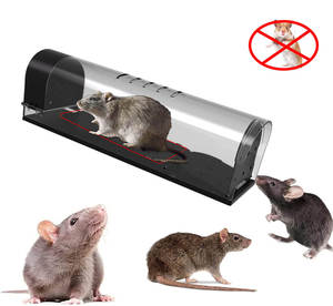 SJZ OEM/ODM Solid ABS Plastic Eco-Friendly High Effective Large Reusable No Kill Humane Live <strong>Rats</strong> Mouse <strong>Trap</strong> <strong>Cage</strong> - Product Image 1