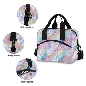 Portable Good Quality Lunch Bag Lunch Thermal Cooler Bag for Work School Outdoor Picnic Aluminum Cooler Bag - Product Image 4