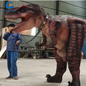 JN-Z23J17 उच्च गुणवत्ता सिमुलेशन डायनासोर टी-रेक्स वेशभूषा वयस्कों के लिए पशु कॉस्टयूम - Product Image 3