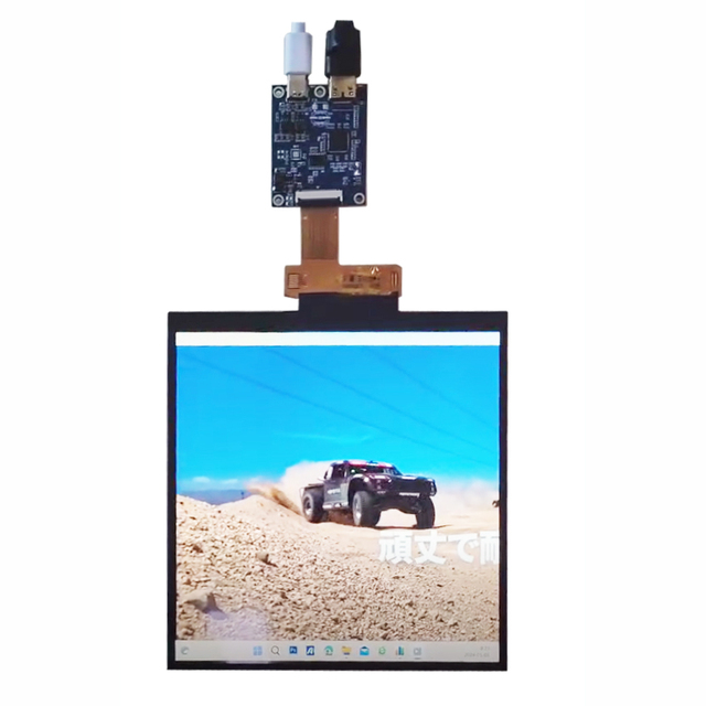 Sunlight Readable 7.6 Inch 800x800 Square TFT LCD Lcm Display MIPI Interface 30 Pin for Flight Simulator