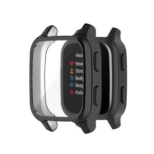 Étui souple pour <span class=keywords><strong>Garmin</strong></span> Venu SQ <span class=keywords><strong>SQ2</strong></span> SQ Music <span class=keywords><strong>SQ2</strong></span> Music, protecteur d'écran pare-chocs TPU électroplaqué, housse de protection - Product Image 1