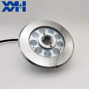 Luces LED Sumergibles para Piscina RGB DMX512 IP68 de Acero Inoxidable, 16 Colores, Luz Nocturna Subacuática para Estanques, Fuentes y Chorros Pequeños - Product Image 6