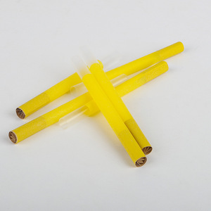 Bán Buôn Handmade Thẳng Ống 10Mm Chậm Đốt Trước Cuộn Giấy Không Tẩy Màu Nguyên Liệu Tự Nhiên Cán Giấy Tờ Với W Hình Dạng Lọc Mẹo - Product Image 5