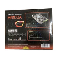 Carte mère H610 de 12e 13e génération micro ATX Esonic carte mère avec DP LGA 1700 DDR4 DIMM jusqu'à 64 go pour i3 i5 i7 i9
