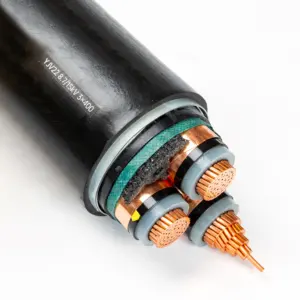 95sqmm 120sqmm Aluminio Cu/XLPE/Swa/PVC Funda 11kv Cable de alimentación de voltaje medio