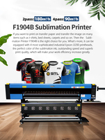Para Audley A1 impresora UV automática de 4 pulgadas de alta velocidad nueva para cabezal de impresión Epson 1,9 m tinta de sublimación A3/A4 Impresión textil Flex