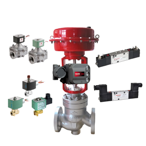 Vanne solénoïde ASCO série 320 avec positionneur de vanne Masoneilan SVI2 Fisher DVC6200 Vanne de régulation Fisher DVC6200 - Product Image 2