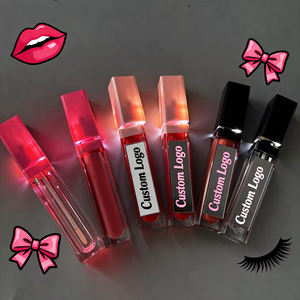 Brillo de labios con luz LED al por mayor con espejo Proveedor de brillo de labios sin crueldad - Product Image 2