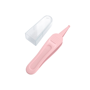 Pinzas para el cuidado <span class=keywords><strong>nasal</strong></span> del bebé, limpiador de oídos, nariz y ombligo con punta redonda de plástico - Product Image 2