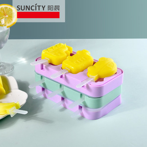 Suncity Ice Cream Mold Car Dinosaur Silicone Easy To Demold Popsicle Tray For Kids Household Use - Product Image 1