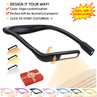 2025 vente chaude en gros personnalisé cou lumière Rechargeable Protection des yeux Flexible LED livre lampes de lecture lampe