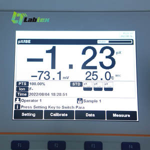 LABTEX I300F Détecteur d'ions négatifs Analyseur de la qualité de l'eau Fluoromètre de <span class=keywords><strong>pH</strong></span>-mètre numérique Prix de fabrication - Product Image 3
