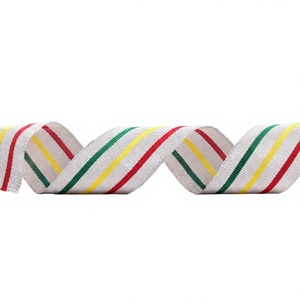 Silver Metallic Belt Braid Trim Three Stripe French Mylar <b>Lace</b> Decorative Sewing Trimming Tape Wholesale OEM Style - Product Image 1