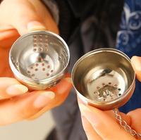 Rvs Thee Zetgroep Bal Tea Leaf Spice Zeef Mesh Filter Keuken Accessoires Theepot Houder Diffuser