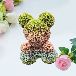 Ours en peluche rose personnalisable, cadeau éternel pour la Saint-Valentin et la fête des mères, services de prototypage rapide - Product Image 6