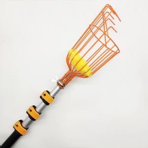 Árbol frutal de jardín, poste telescópico, herramienta para recoger frutas, cesta, bloqueo abatible de aluminio, 12 pies, 20 pies, 24 pies, 30 pies, 36 pies para Apple <span class=keywords><strong>Mango</strong></span> - Product Image 1