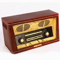 Radio portátil con grabadora de cassette retro de cinta de vídeo barato de fábrica OEM