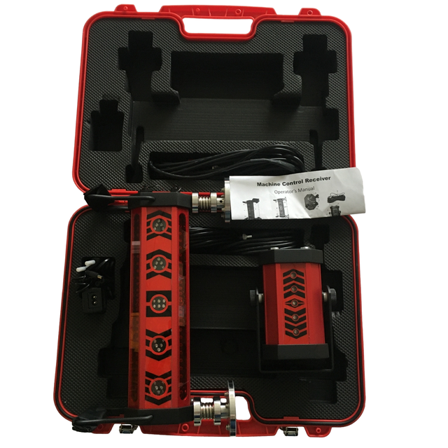 Industrial Grade ZL360A&ZL360B Laser Receiver Machine Control Screw Clamp Base Strong Magnet Features Red Green Laser Levels