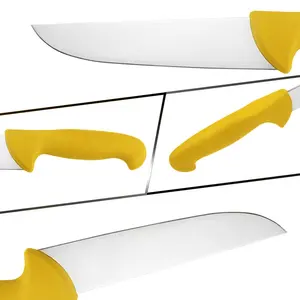 Cuchillo De Carnicero Butcher Knife Set 6pcs Chefs Knives German 1.4116 5CR15mov Carbon Steel PP Nylon Handle With Knife Bag
