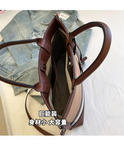 Sacs à main décontractés pour femmes tendance, sacs à main en toile de luxe, fermeture à glissière, imperméables, sacs à bandoulière de haute qualité - Product Image 4