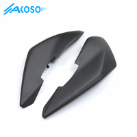 AKOSO 3K 3*3 accessoires de moto en Fiber de carbone siège arrière avec panneau latéral d'accoudoir pour Ducati Hypermotard 950 2019 +