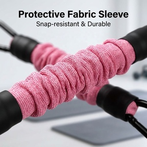 Sangle de résistance améliorée <span class=keywords><strong>pour</strong></span> les abdominaux, étirements des jambes et tonification des cuisses – Idéale <span class=keywords><strong>pour</strong></span> l'entraînement à domicile - Product Image 4