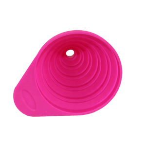 Funil de silicone dobrável para cozinha, conjunto de funil grande e pequeno para óleo de alimentos e garrafas de água sem bpa - Product Image 3