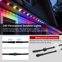 Lumières LED RVB de haute qualité gouly 12v 24v Pixel Haute puissance Programmation couleur complète Lumières pixel RVB