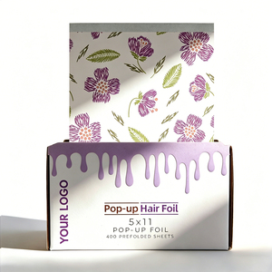 Papel de Aluminio Profesional para Coloración del Cabello, Hojas de Aluminio para Salón de Belleza, Papel de Aluminio para Permanente en Peluquería - Product Image 1