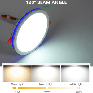 <span class=keywords><strong>Bihua</strong></span> แผงไฟ LED กลม LED 9W 18W 24W 36W เพดานบ้านสำนักงานโรงแรมความสว่างสูง - Product Image 3