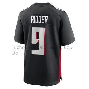 Yeni toptan Atlanta şehir dikişli amerikan futbolu Jersey erkek Falcon 97 jarjar9 Ridder 1 Mariota - Product Image 4