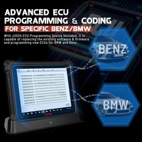 2025 originale MaxiSys Autel Ultra 5 in1 VCMI 40 + funzioni di servizio ECU programmazione e codifica Autel Full Systems strumento diagnostico