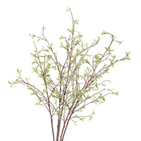 Branches artificielles de saule à petites feuilles vertes, accessoires floraux, décoration artistique pour la maison, mariage, fêtes, extérieur et intérieur