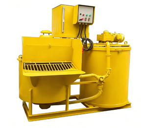 Dual-motor driven <b>trough</b> with slurry tank mixing capacity 500L slurry storage capacity1100L suitable forconstruction engineering - Product Image 1