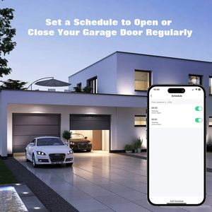 Módulo de interruptor de relé <span class=keywords><strong>WiFi</strong></span> Tuya, compatible con Alexa Google Home, 100-240V, funciona con el abridor de puerta de garaje automático existente - Product Image 2