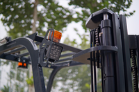 Chariot élévateur électrique compact, livraison gratuite, CE ISO, hauteur de levage 3m-7m, haute qualité, prix abordable, chariot élévateur diesel tout-terrain