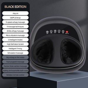 Vente chaude, vente directe d'usine, masseur de pieds électrique moderne de haute qualité, marque OEM, réglable, avec chaleur et airbag, pour usage domestique - Product Image 3