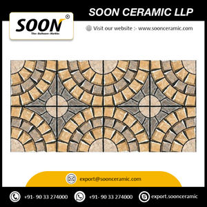 กระเบื้องปูพื้นพอร์ซเลนสำหรับจอดรถธรรมดา30x30ซม. สำหรับสำนักงานและวิลล่าการจอดรถกลางแจ้ง - Product Image 2