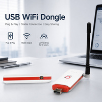 Olax U90 4G USB WiFi Dongle 150mbps Adaptateur de vitesse Europe Amérique Interface USB2.0 Application réseau de bureau Un port d'antenne