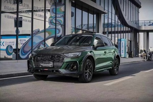 ชุดแต่งกันชนคุณภาพสูงสำหรับ <span class=keywords><strong>Audi</strong></span> Q5L คาร์บอนไฟเบอร์ สเกิร์ตข้าง สปอยเลอร์หลัง ดิฟฟิวเซอร์หลัง สไตล์ AT  รุ่นอัพเกรดใหม่ - Product Image 3